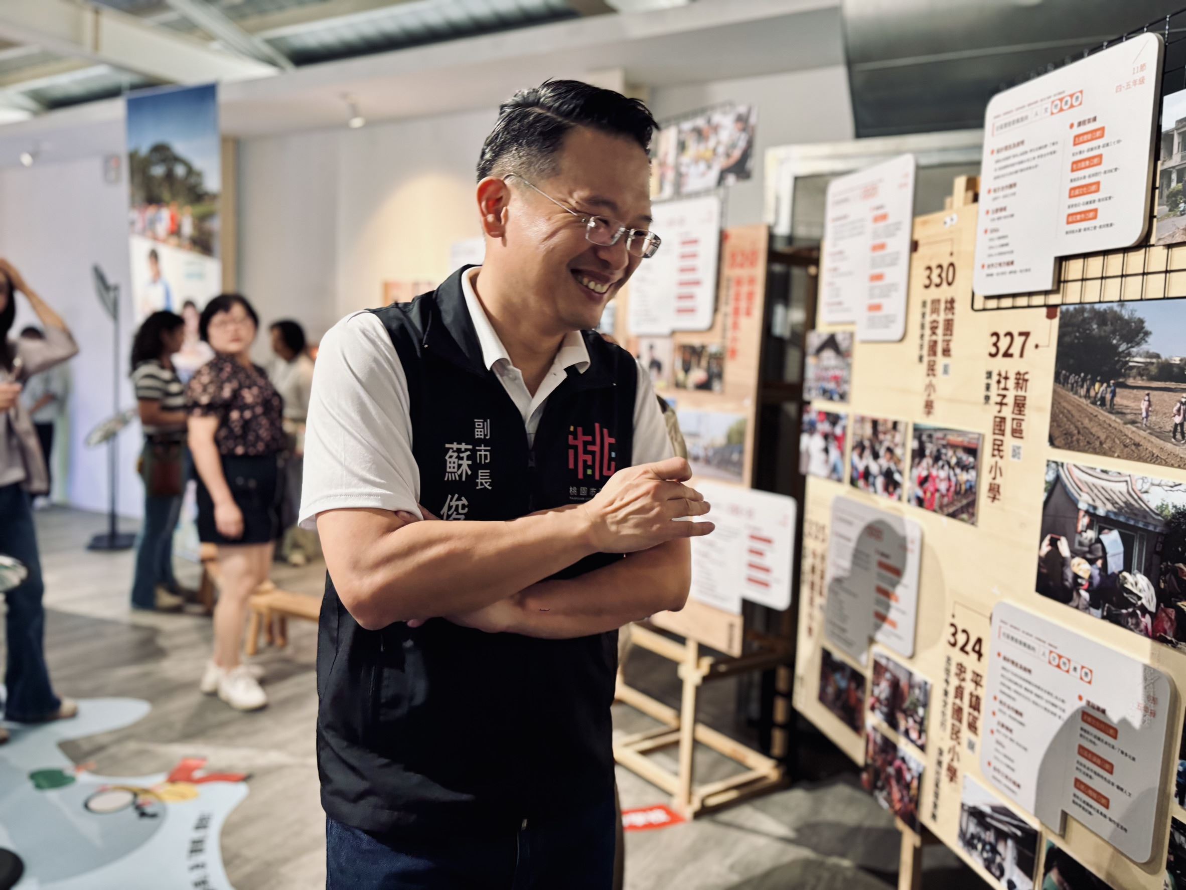 2025社博會：桃園市蘇副市長俊賓觀賞社區學校行動展版_0