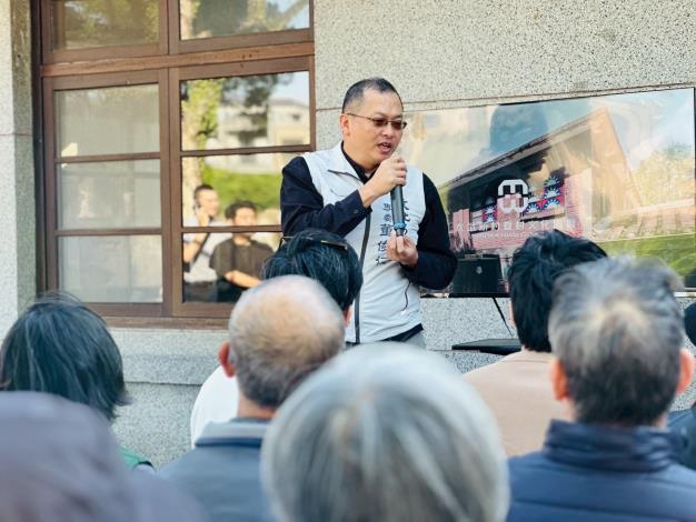 文化局董專門委員俊仁致詞