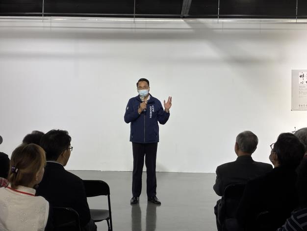 桃園市政府文化局唐連成副局長致詞