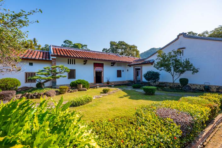 桃園市歷史建築大溪林宅梅鶴山莊