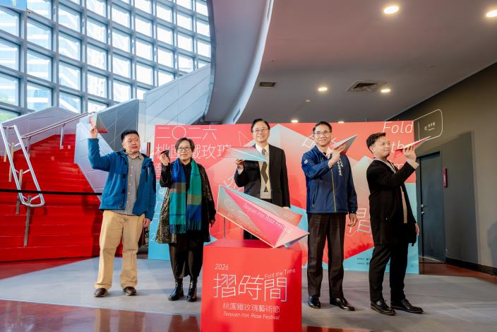 張市長與貴賓們合影