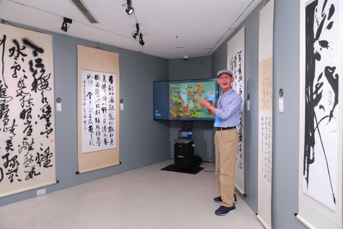 藝術導覽(膠彩類趙世傳老師)