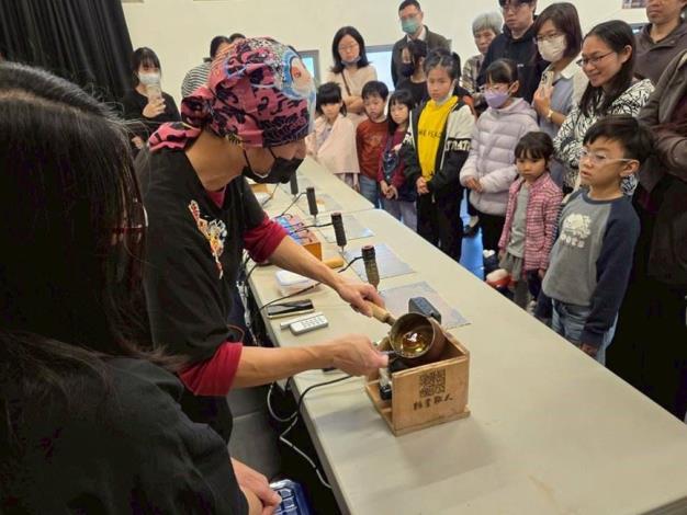 畫糖人課程(卡芙創意設計行銷有限公司提供)