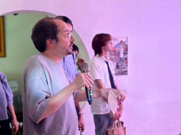 駐村藝術家Alexis共創作品介紹