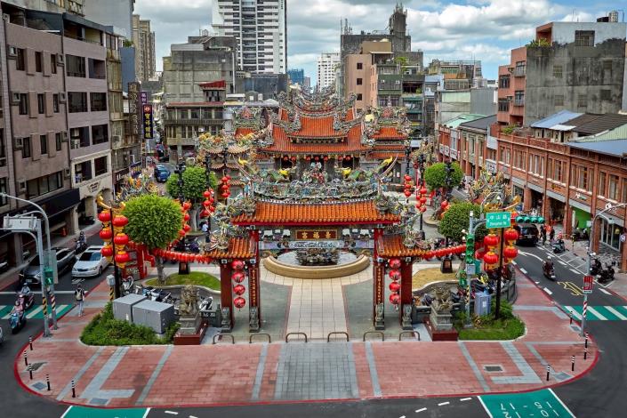 桃園景福宮除重視古蹟保存，也積極結合舊城再生，帶動周邊歷史街區整體發展