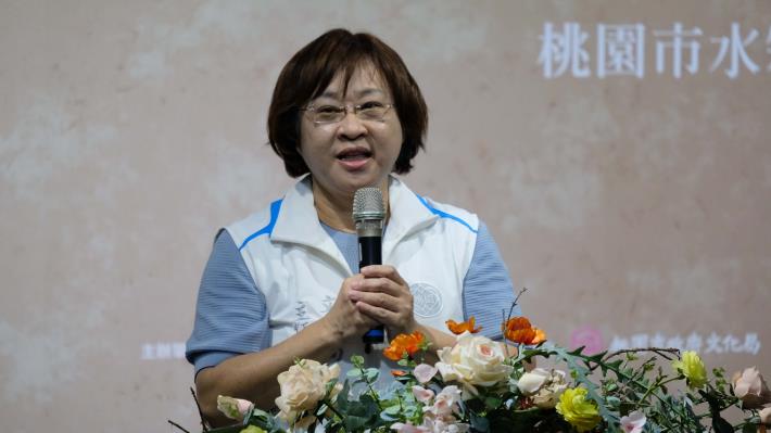桃園市文化局主任秘書張至敏致詞