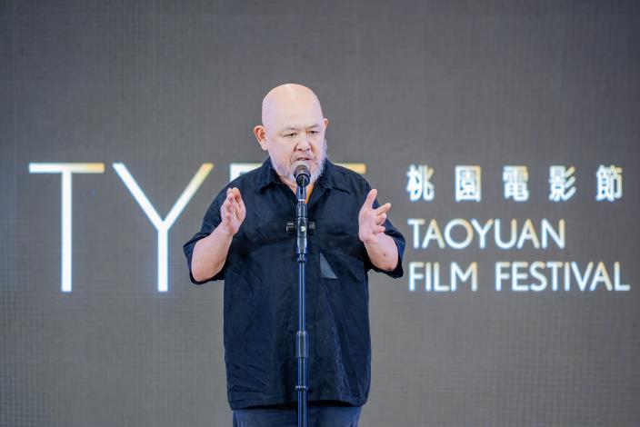 桃影獎評審團主席林正盛致詞