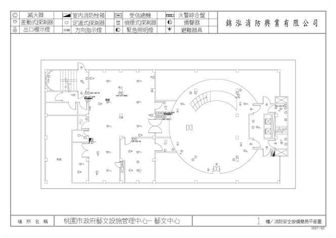 桃園光影文化館_1_樓展覽室平面圖