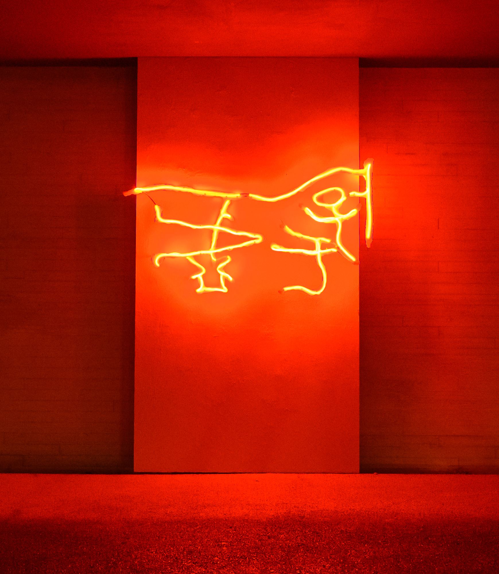 06戶外展區照〈遊於虛〉。蔡鴻民影像 Hank Photography,桃園市立美術館提供。