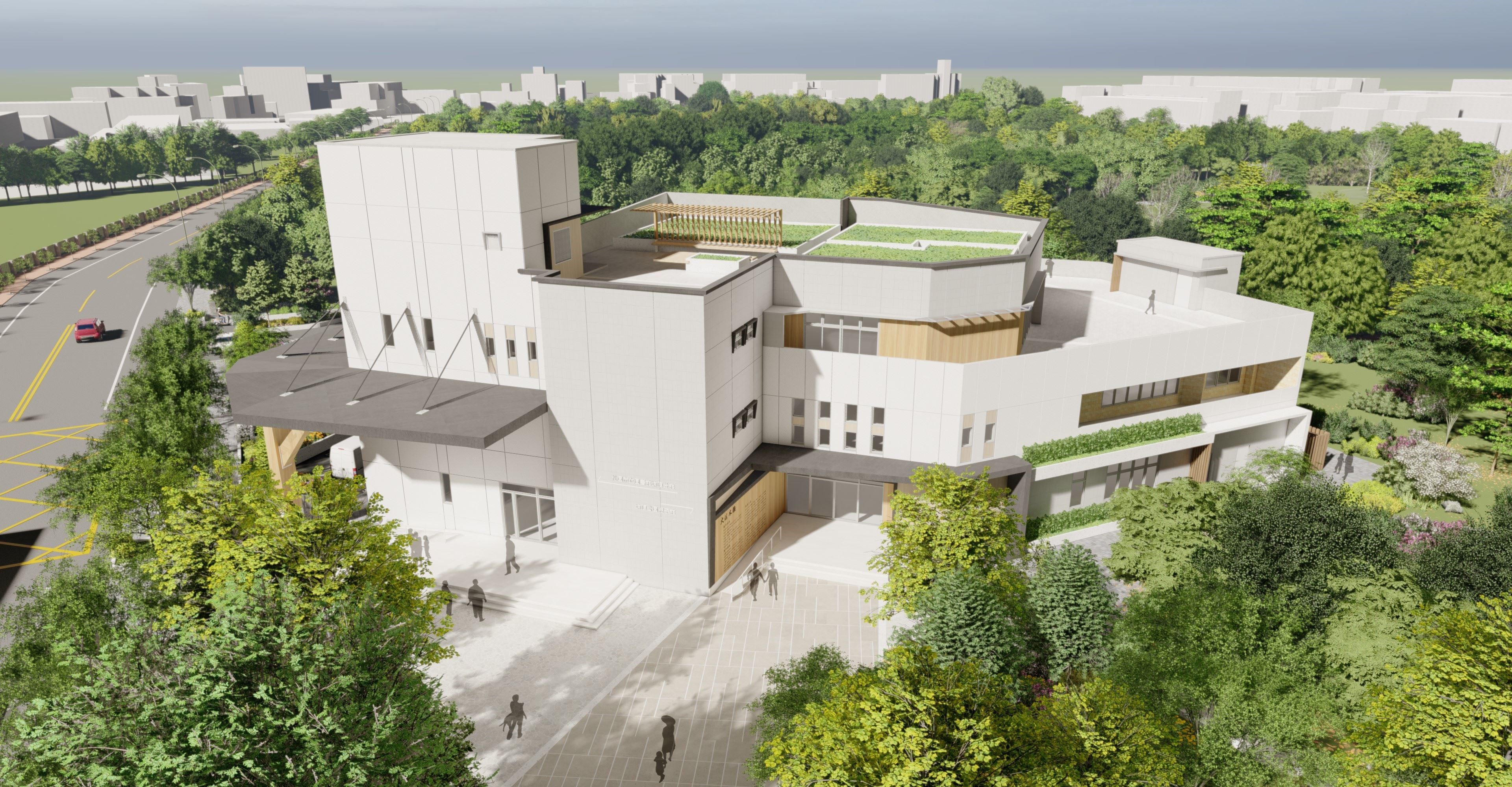 埔頂分館暨親子館-模擬圖