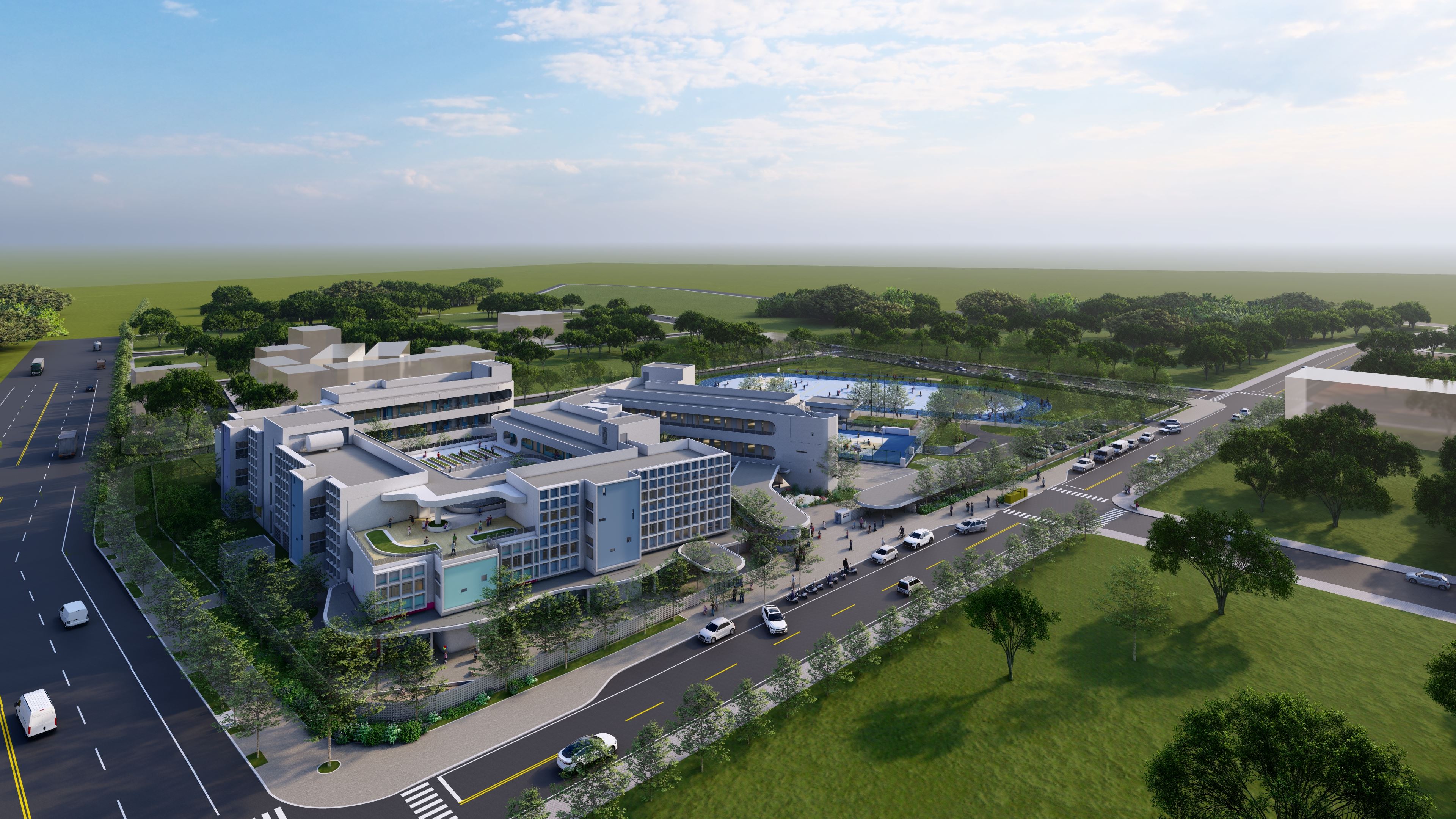 航科國小(一期)-模擬圖