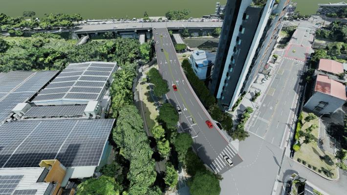 圖: 桃園區成功二橋新建工程-示意圖