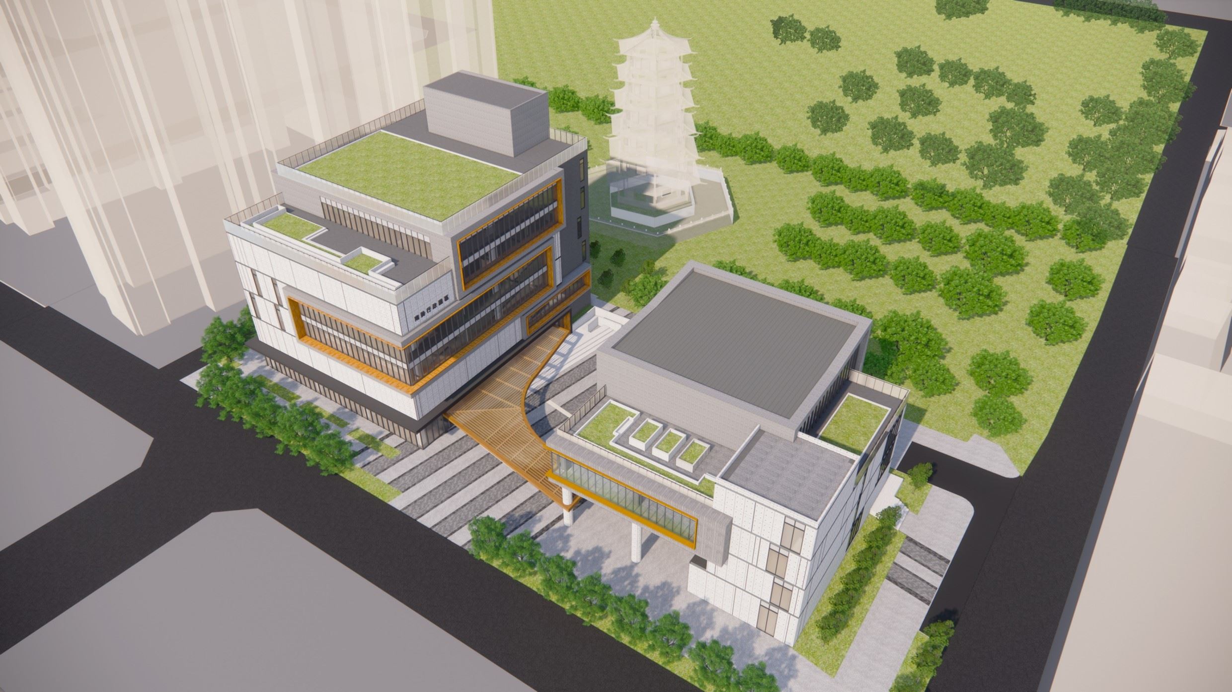 全區鳥瞰圖模擬圖