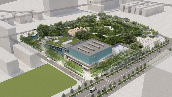 大園體育園區新建工程-模擬圖