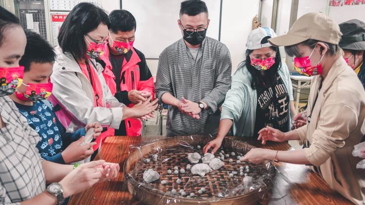 米食體驗 製作五色湯圓