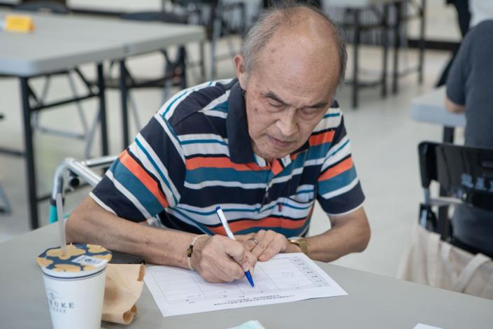 三界爺文化發展協會曾理事長填答表格