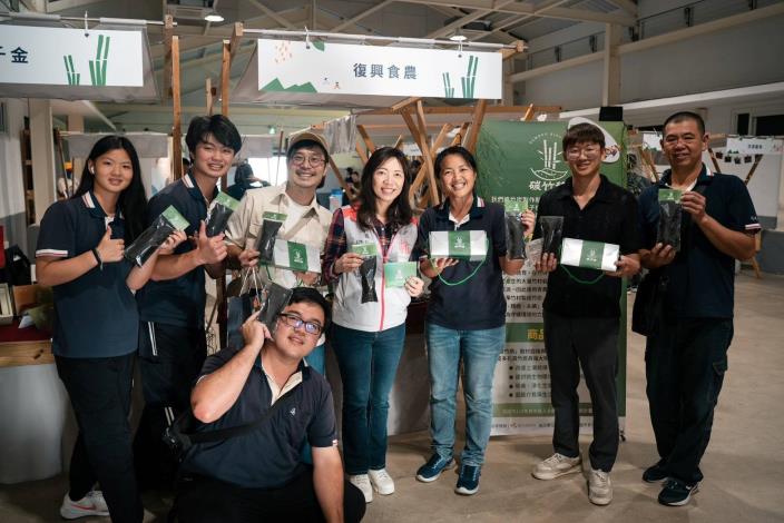 圖8-復興食農商品展現在地能量