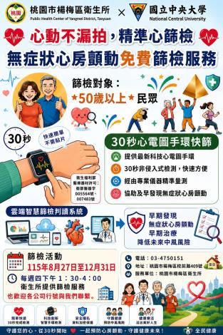 無症狀心房顫動篩檢服務