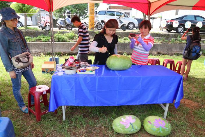 桃園市瓜果評鑑暨及品嚐促銷活動：果瓜彩繪