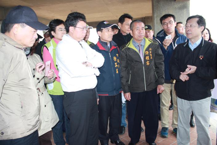 市長視察許厝港濕地