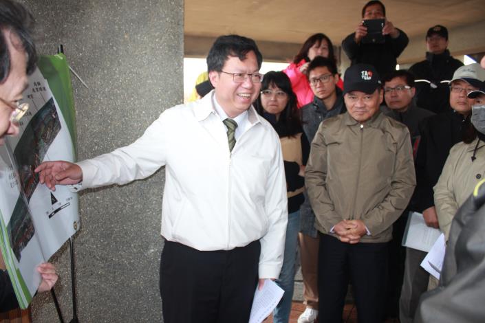 市長解說明年成立「許厝港濕地生態公園」