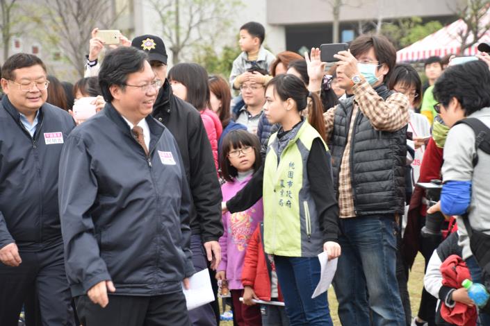市長蒞臨會場