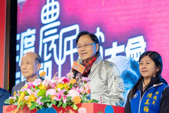 桃園市長張善政致詞
