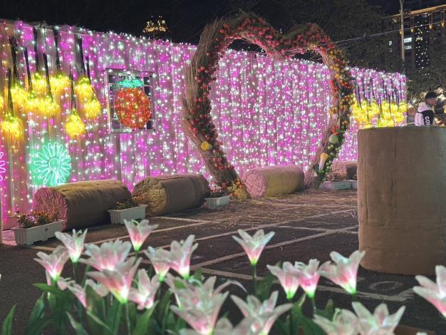 「桃園好農市集燈區」5