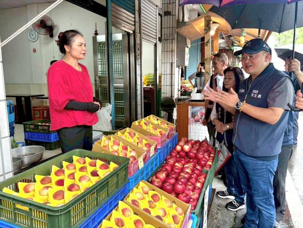 桃市府啟動聯合稽查把關嚴守拉拉山水蜜桃品牌
