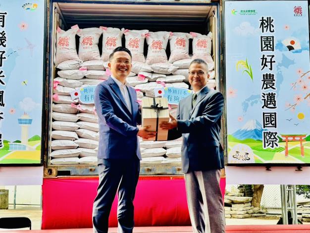 桃園稻米首度外銷日本 (2)