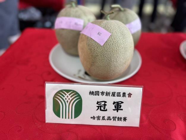 115年新屋哈蜜瓜評鑑-冠軍