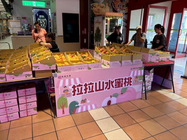 桃園愛買實體展售