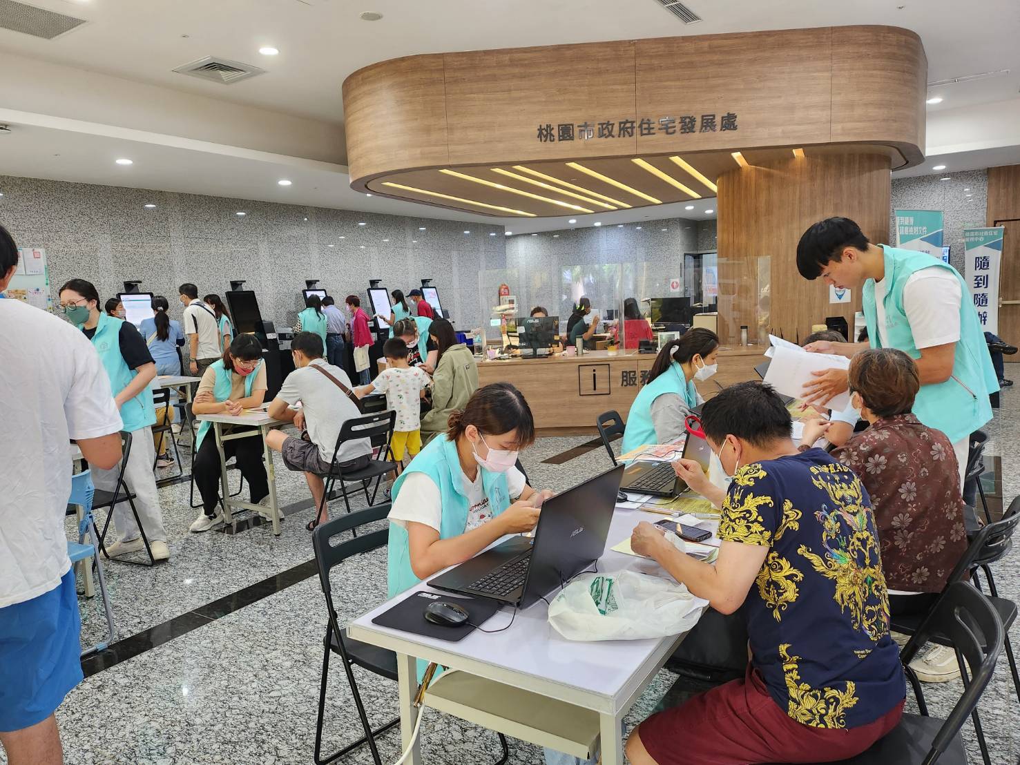 去年申請案件現場