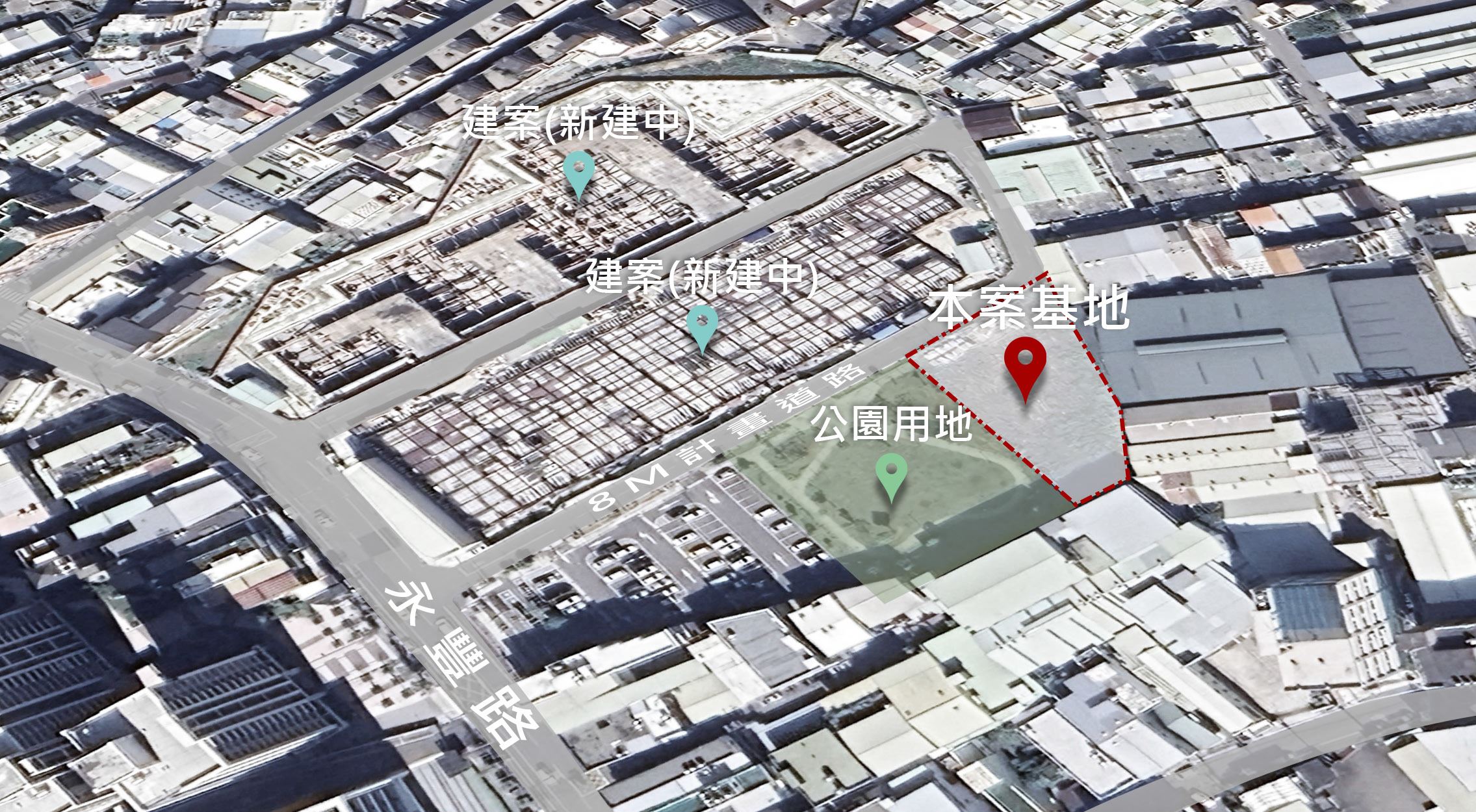 茄苳段基地位置圖