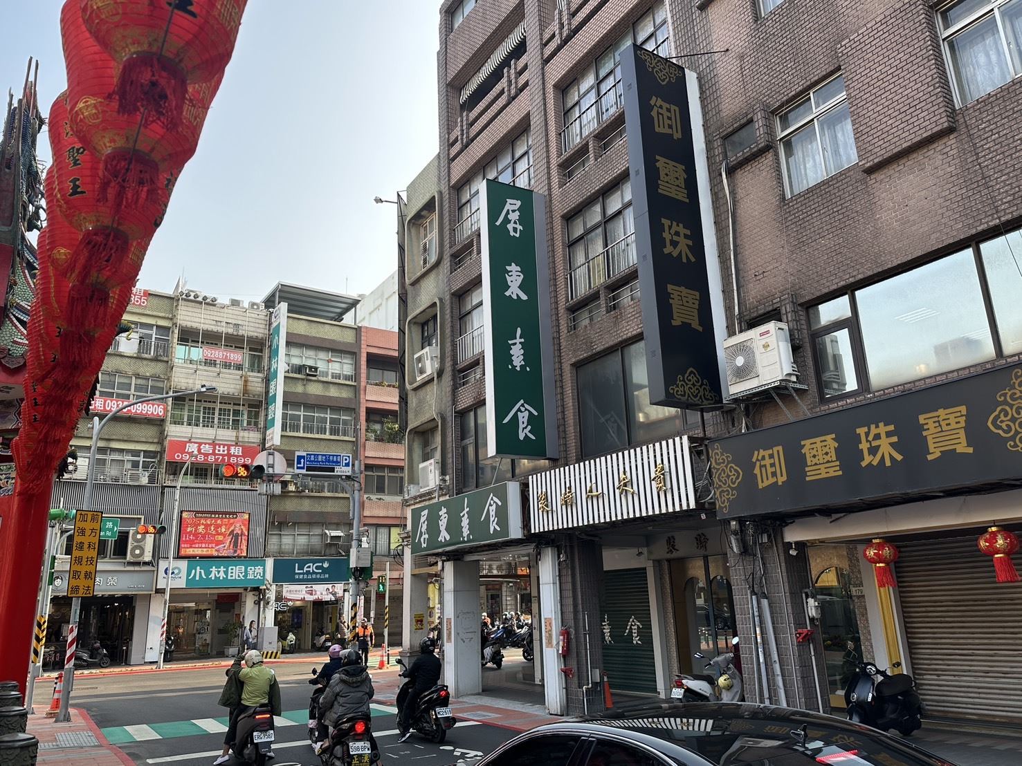 桃園景福宮周邊店家立面需改造，找回舊城紋理