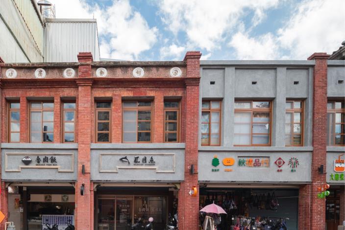 餐飲、禮品店立面整修後