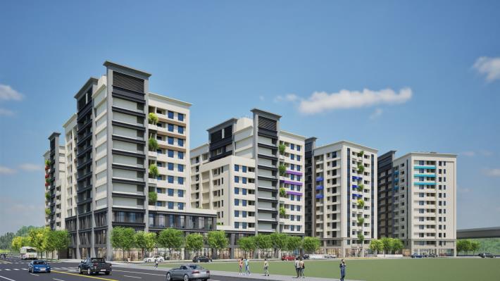 蘆竹區誠聖段社會住宅模擬