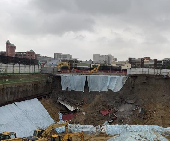 興安段基地也完成坡面加固工作