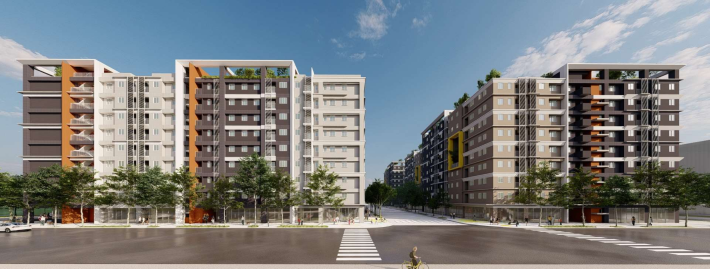 橫埔段社宅模擬圖