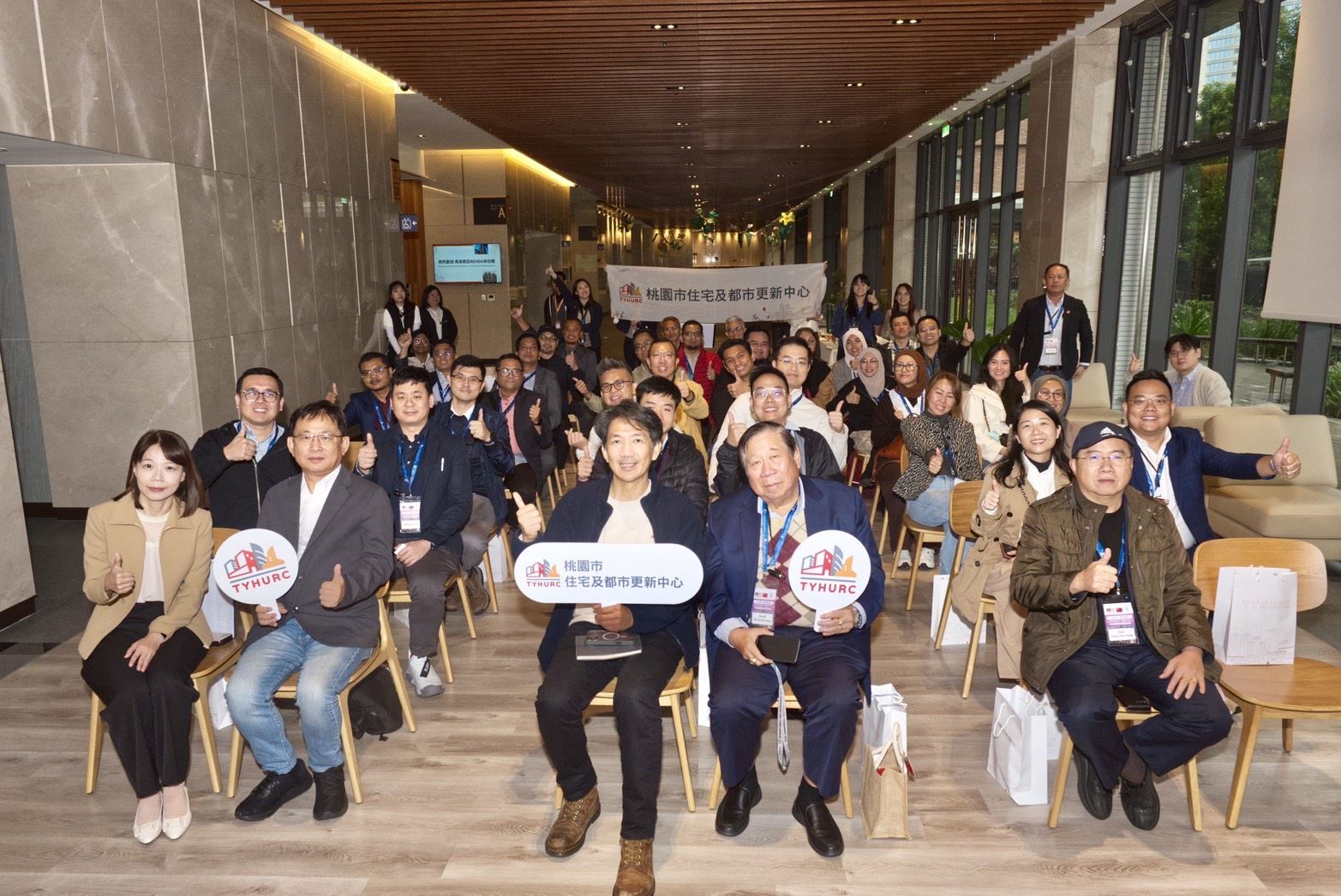 馬來西亞房地產與房屋開發商協會組團參訪桃園中路三號社宅