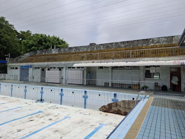 平鎮游泳池現況閒置