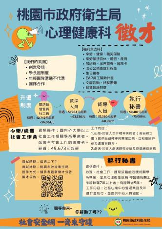 徵才海報-社工