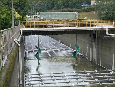 龜山水資中心氧化渠道污水處理照片