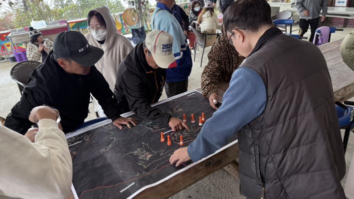兵棋推演示意圖