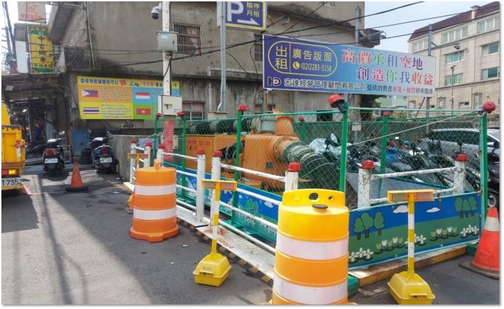 八德區桃鶯路與興隆街口移動式抽水機 照片日期：114年5月26日
