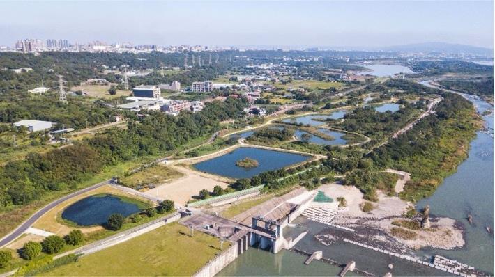 大溪瑞興濕地空拍照