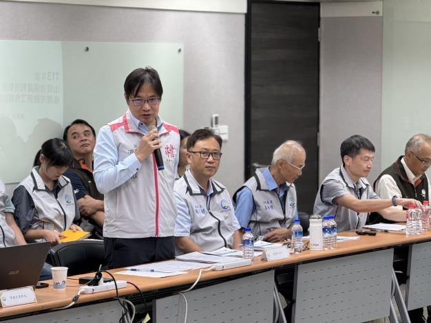 秘書長出席山坡地考評現場