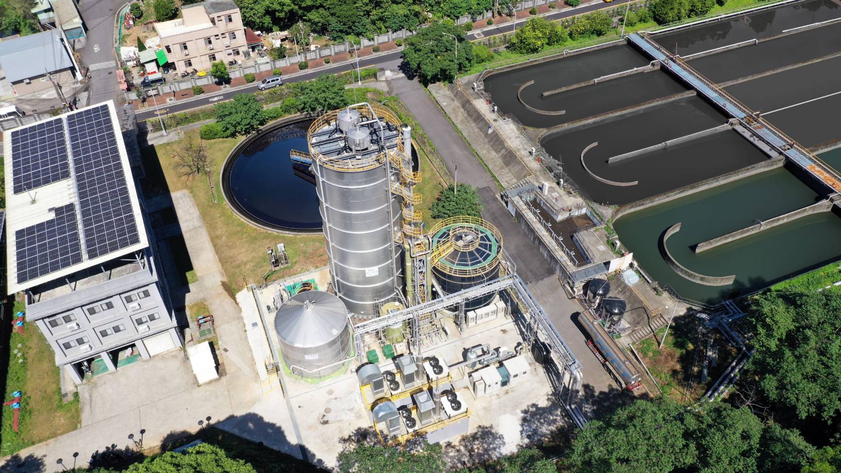 水資源回收中心沼氣發電系統設置