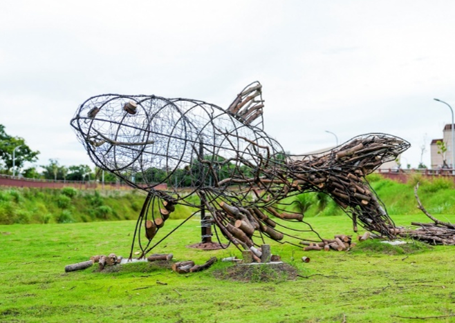 「馬口魚」裝置藝術