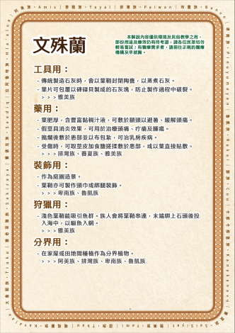 植栽Qrcode內容排版_文殊蘭